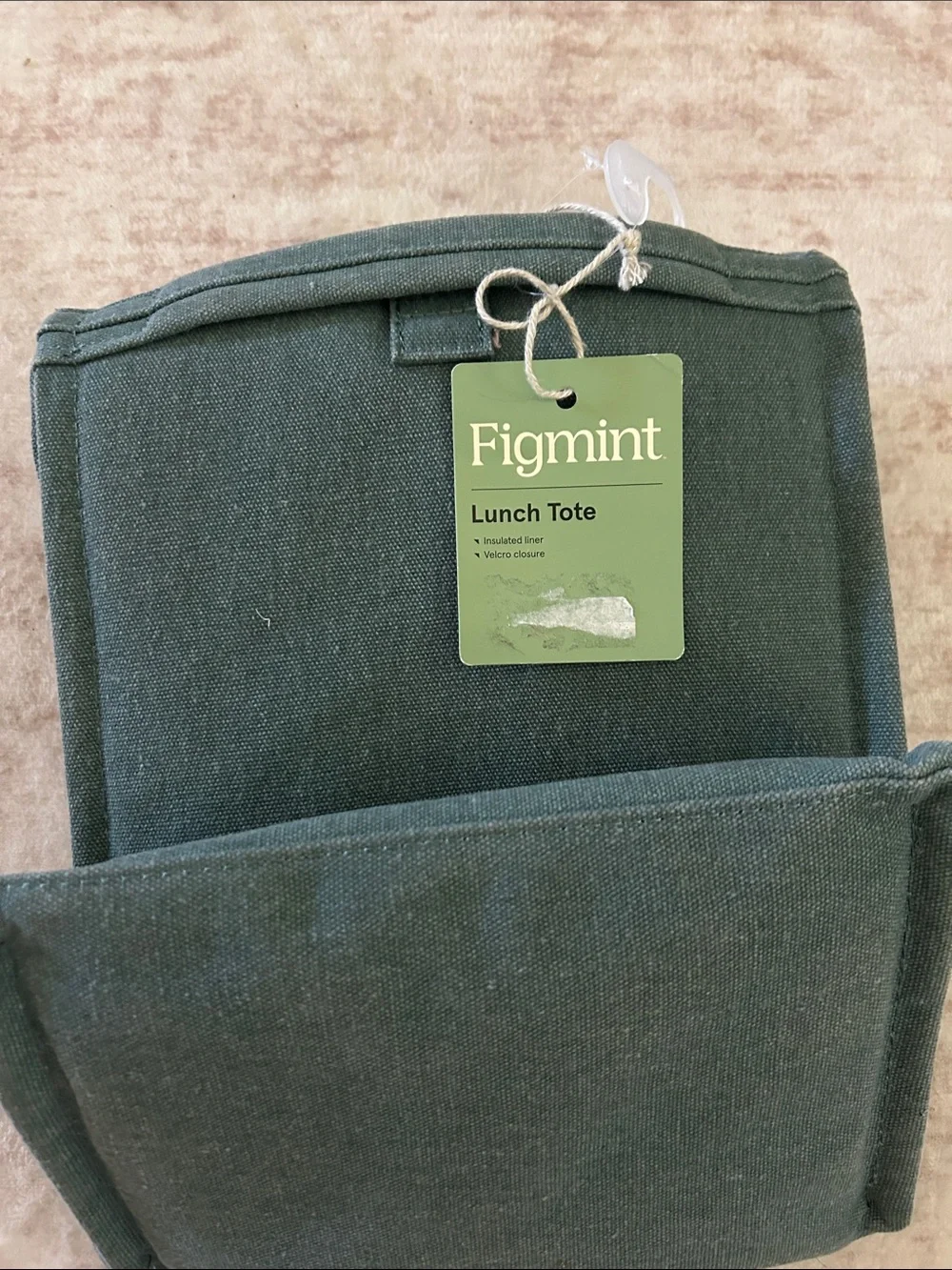 Figmint Green Lunch Tote